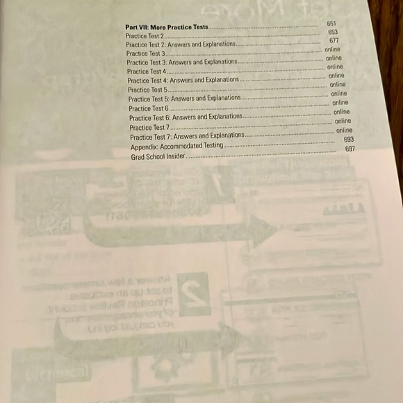 NWT Princeton Review GRE Premium Prep 2023 Version - Picture 5 of 6